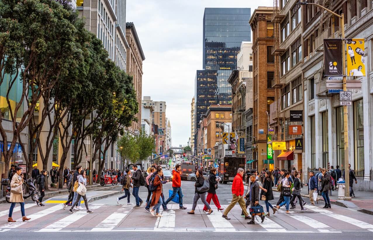 san franciso crosswalk