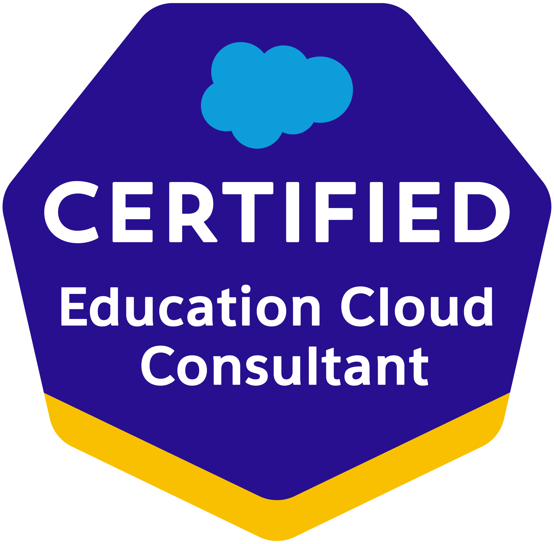 Salesforce Education Cloud Consultant Certification Badge