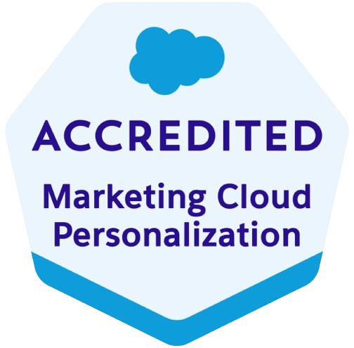 Accredited Professional Marketing Cloud Personalization Badge